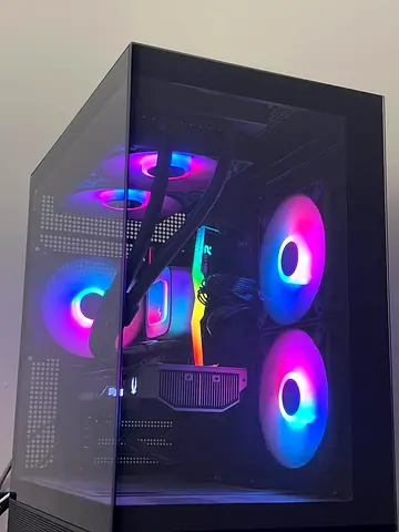 High-Performance RGB Gaming PC with gaming pc Liquid Cooling
