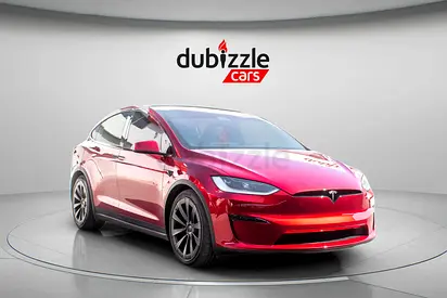 AED 4391/month | 2024 Tesla Model X  | GCC Specs | Ref#417528