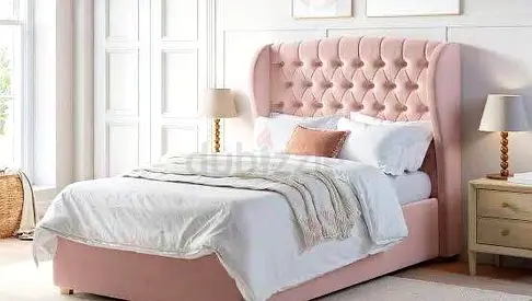New Elegant Pink double size bed