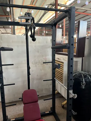 Power Rack Weight Training Station