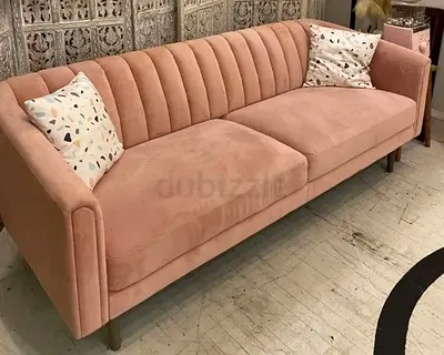 Luxury Velvet Couch Set Custom Color Options