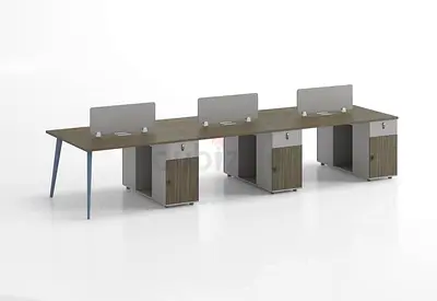 Staff workstation face to face 6P