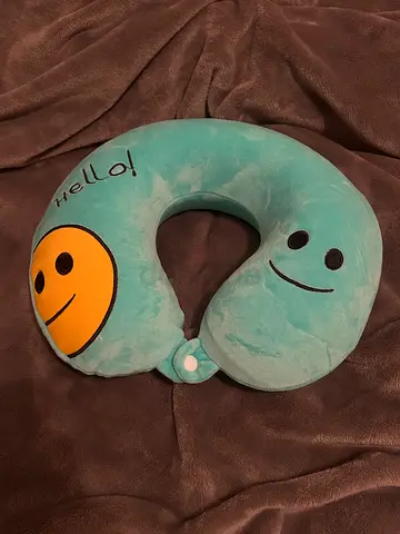 Flight Pillow for Support and Comfort