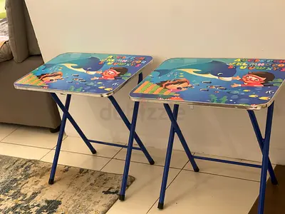 Colorful Kids Folding Tables
