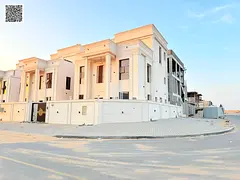 Classic Corner Villa for Sale | Al Helio 2, Ajman | Two Floors + Roof | 6 Master Bedrooms | Freehold