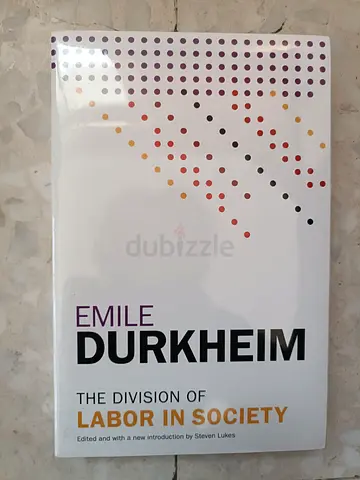 The Division of Labor in Society - Emile Durkheim