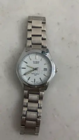 Elegant Casio Stainless Steel Watch