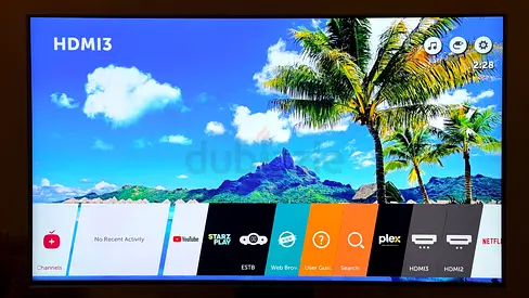 Sleek LG Nano Cell TV 55 (55SJ800V) With TV Stand Included