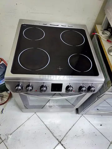 Hoover latest model full electric ceramic 4 hobs cooking range oven fan stove 60x60
