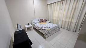 Furnished 2 Bedroom Apartment with Parking in Al Majaz 2 – Kitchen Balcony – Panoramic View