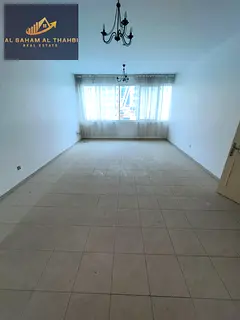 Two-bedroom apartment for rent in Al Taawun with free air conditioning