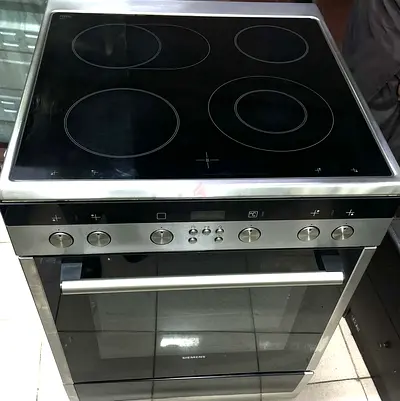 Siemens Electric ceramic 4 zone Cooking Range oven with fan stove 60x60