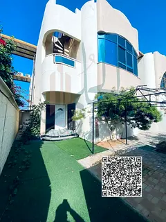Residential villa for rent on Al Hira beach | 4 master bedrooms and a large living room | Close to t