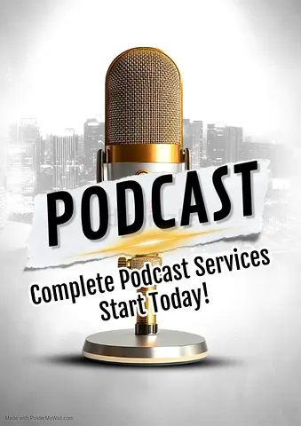 Podcast Services Host • Studio • Editing • Publishing استضافة • استوديو • ما بعد الإنتاج • نشر البود