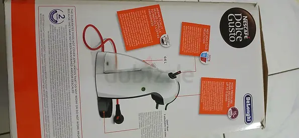 DeLonghi Nespresso Dolce Gusto Coffee Machine