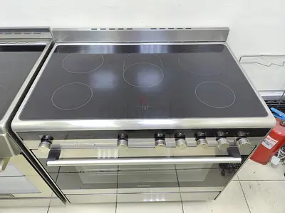 Siemens iq500 electric ceramic cooking range 5 zone oven dual fan cooking range 90x60 stove