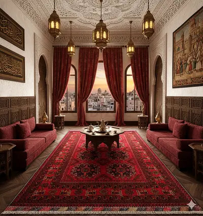 Traditional Oriental Area Rug for Elegant Living Spaces khal Mohammadi handmade rug size 2.00by1.30