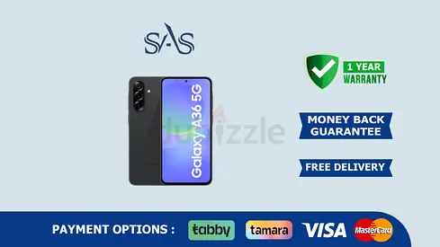 Samsung Galaxy A36 5G Smart Phone | New - Free Delivery | Warranty | 6/128GB Grey