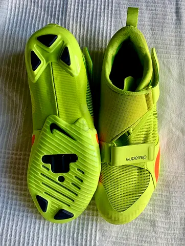 Nike SuperRep Cycling , Cyber Neon Green Clip In.