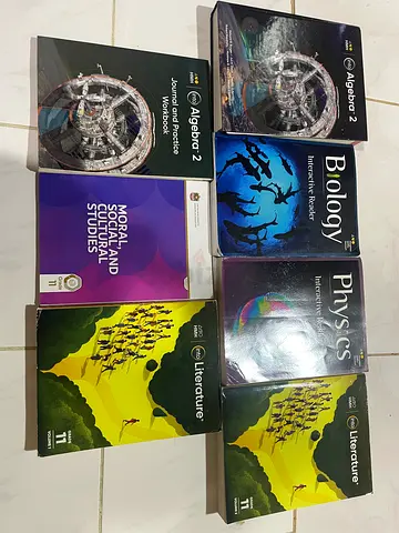 Brand new books for sale (American curriculum)