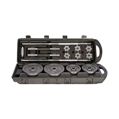 50kg Dumbbells and barbell set iron