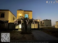 For sale: residential villa in Al Helio 1, price includes electricity water AC connection, ready for