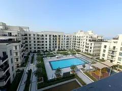 Swimming pool view 1bhk in 55k aed with all amenities