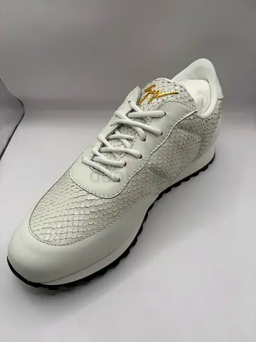 giuseppe zanotti white sneakers