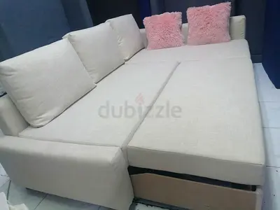 Comfortable Modern Corner Sofa bed with storage