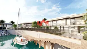 CANAL VIEW 3 BHK TOWNHOUSE in FALCON ISLAND for SALE