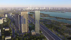 Skyline Extravaganza: Floor 64 with Store Room