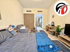 CHILLER FREE FURNISHED LUXURY BIGGEST STUDIO WITH NICE VIEW
