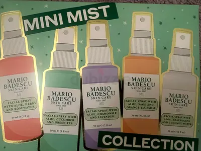 Brand New Mario Badescu Mini Mist Collection 4 sprays 59 ml each .