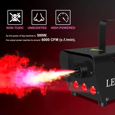 BRAND NEW High-Powered Fog Machine for Parties 2H FREE DELIVERY