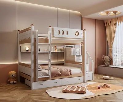 Stylish and Functional Bunk Bed for Kids