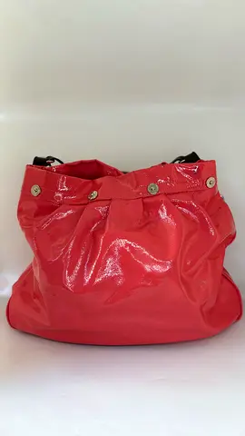 Mulberry Mitzy Pink Patent Leather Handbag