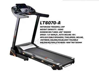 Motorized treadmill 3HP For Home Use