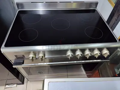 Bosch latest model electric ceramic 5 hobs cooking range oven dual fan stove 90x60