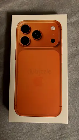 iPhone 17 pro max 256 cosmic orange