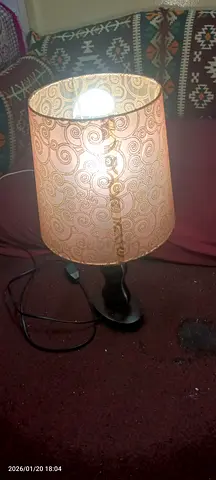 Stylish Table Lamp with Decorative Shade
