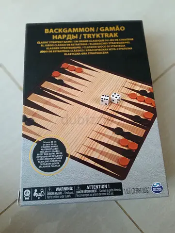 Classic Backgammon Game - Perfect for Family Fun like new