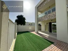 Spacious 3BR+Maid Villa with Garden | Mina Al Arab
