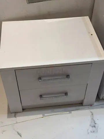 Stylish White Nightstand with Drawer home center side tables