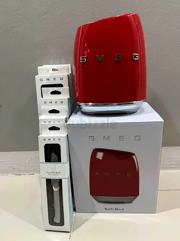 Smeg knife set brand new sealed packed