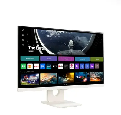 LG 24-inch Smart Monitor, IPS Display, FHD Resolution, 60Hz Sleek and Modern Design