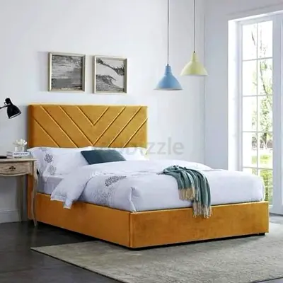 New Customise King Size Bed with Modern Design with Manual Storage Available