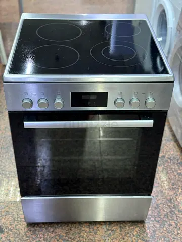 Bosch latest model electric ceramic 4 zone cooking range oven fan stove 60x60 digital touch timer