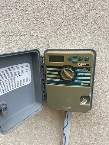 HUNTER Irrigation Timer Controller for Efficient Water Management