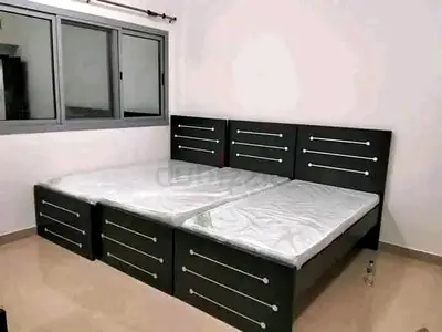 Brand new single bed with mattress for sell