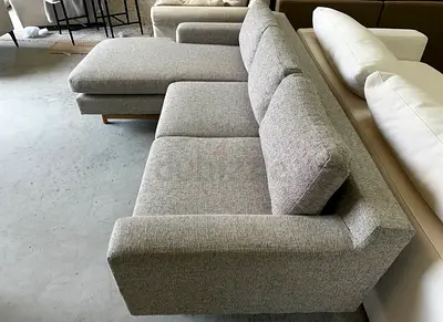3__Seater sofa West elm Brand With footstool
